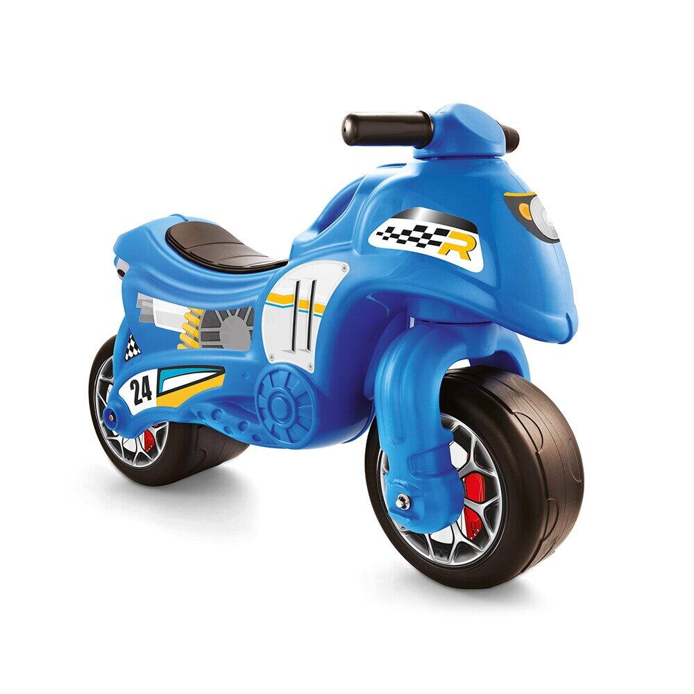 DOLU Motocicleta fara pedale pentru copii Rapida Albastra suporta o greutate de pana la 25 kg dimensiune 50x71x27 cm