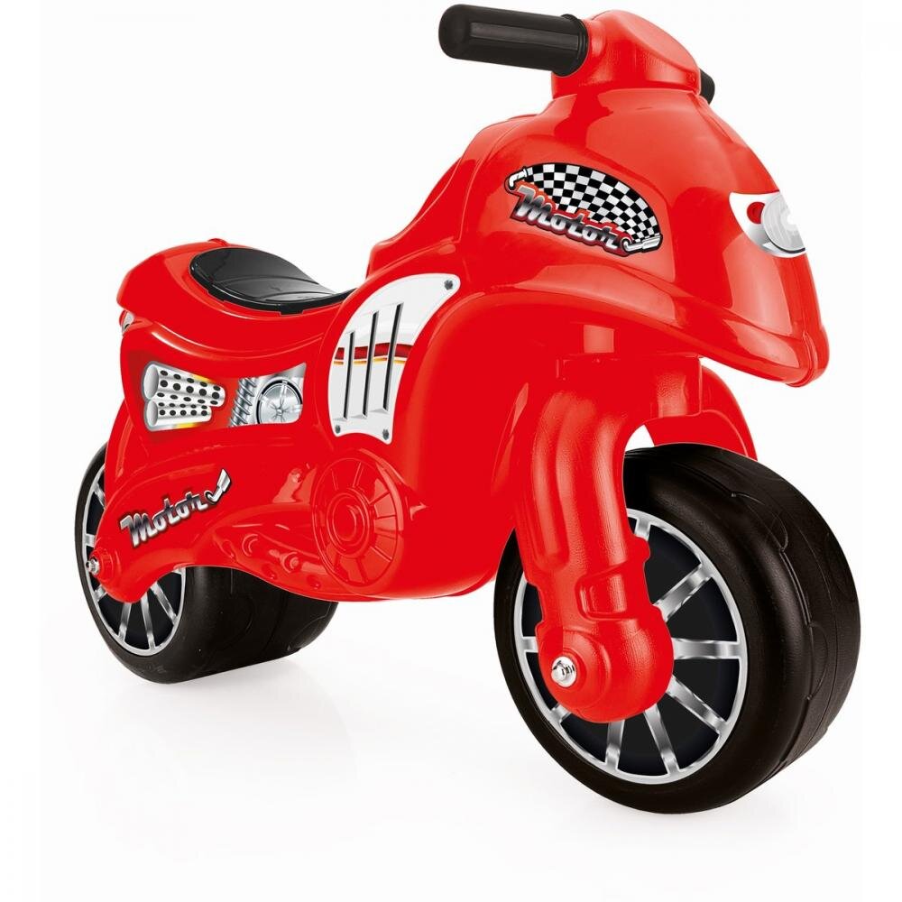DOLU Motocicleta fara pedale pentru copii Rapida Rosie suporta o greutate de pana la 25 kg dimensiune 50x71x27 cm