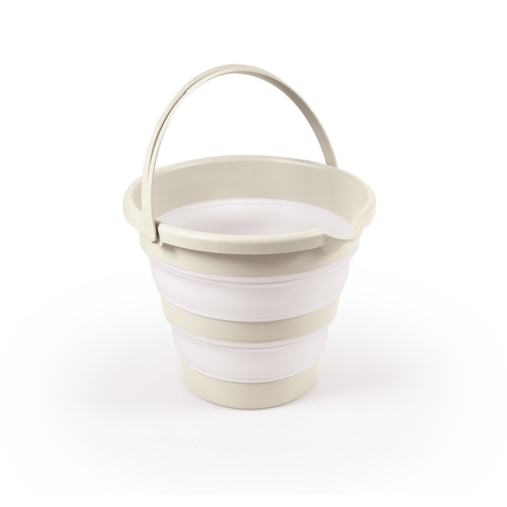 Dolu Nuve Galeata pliabila pentru baie bej design ergonomic materiale non-toxice fara BPA 6 luni+