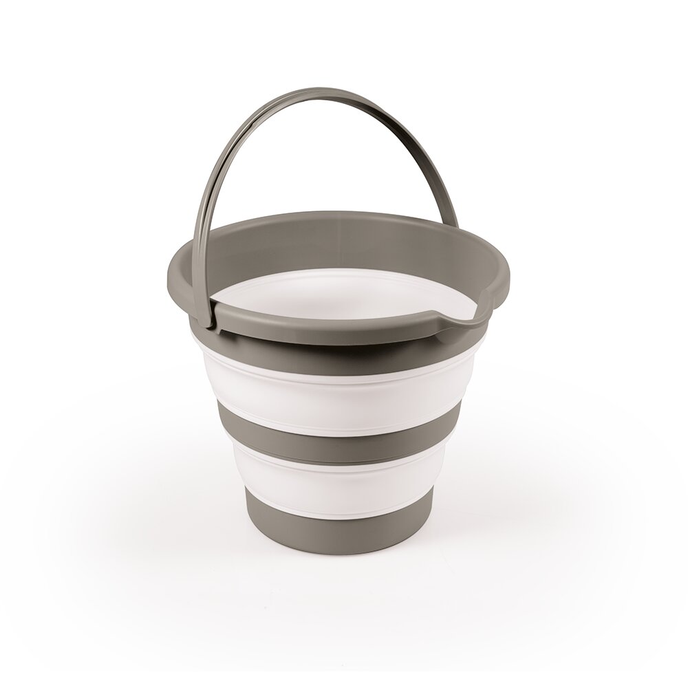 Dolu Nuve Galeata pliabila pentru baie gri design ergonomic materiale non-toxice fara BPA 6 luni+