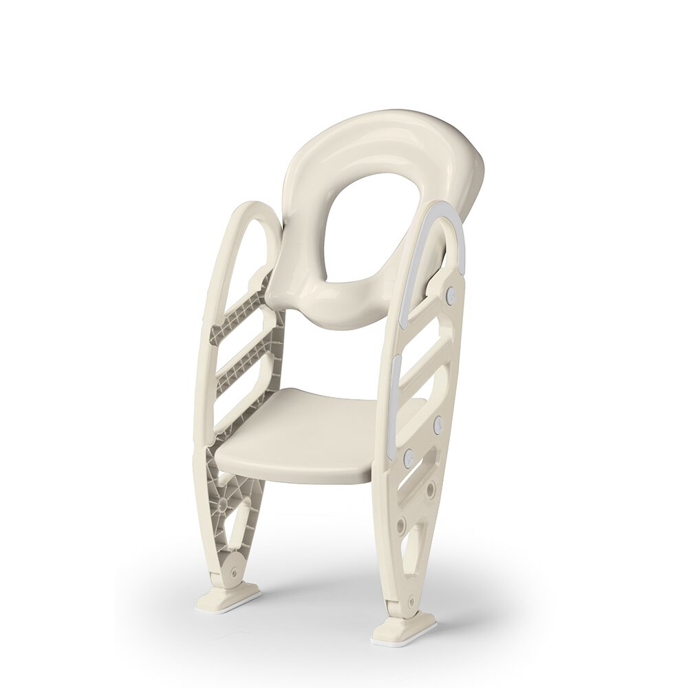 Dolu Nuve Reductor pentru toaleta cu scarita bej design ergonomic si suporti antiderapanti