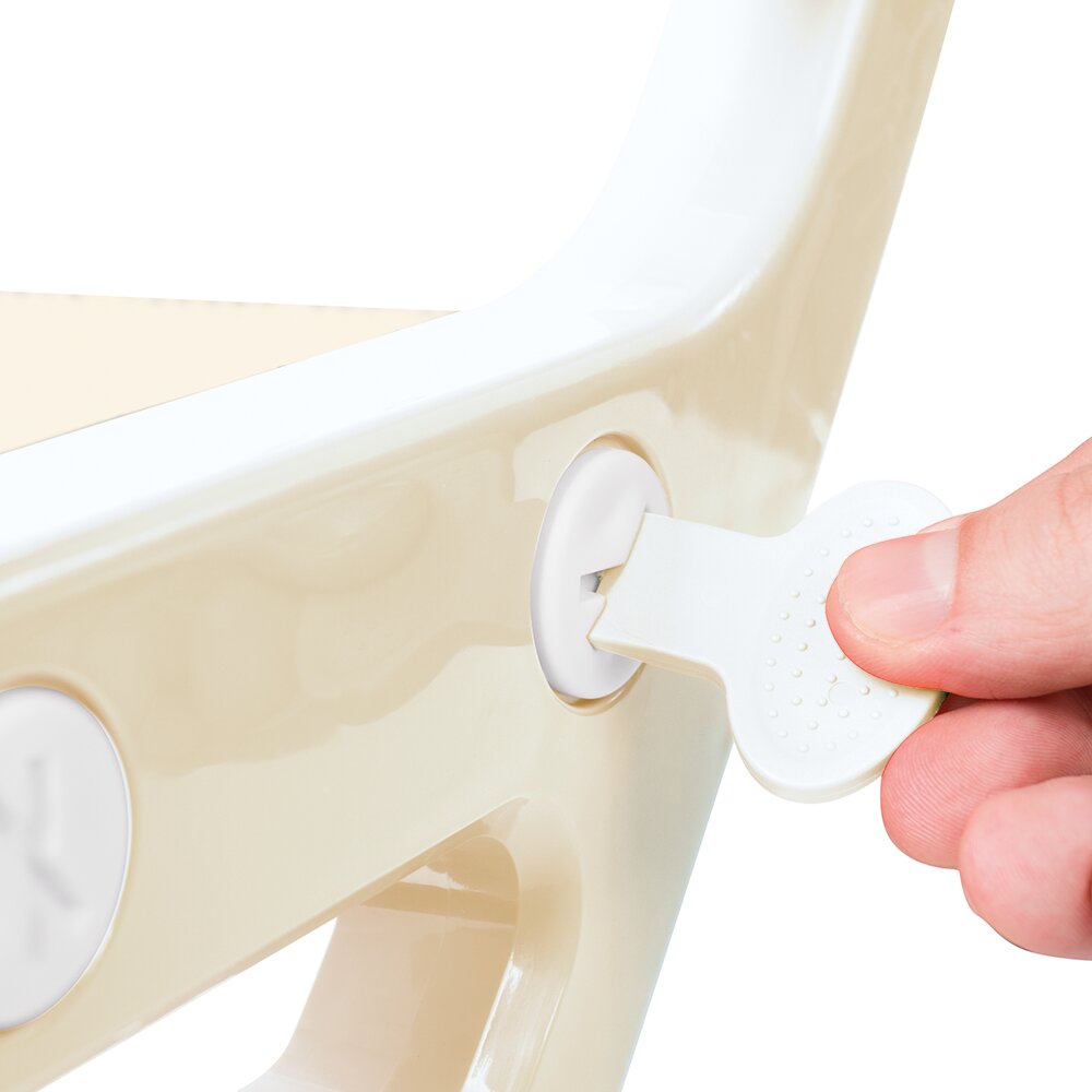 Dolu Nuve Reductor pentru toaleta cu scarita bej design ergonomic si suporti antiderapanti