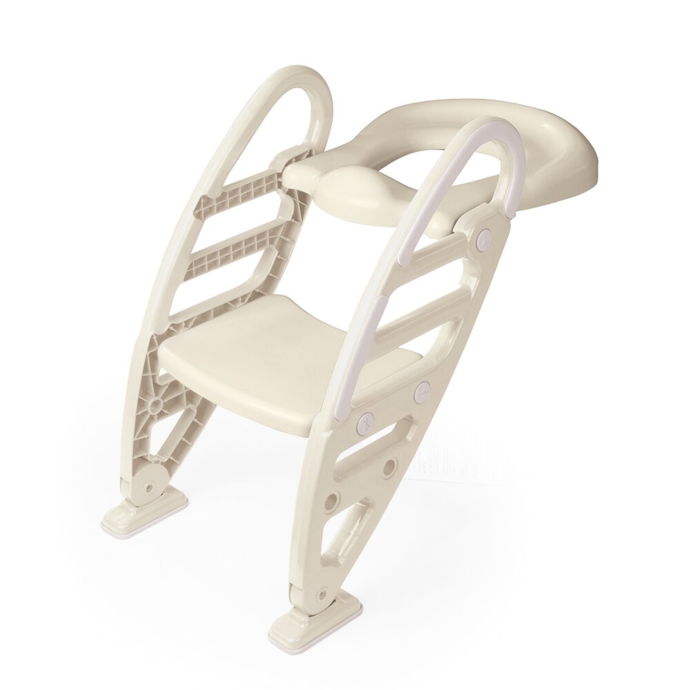 Dolu Nuve Reductor pentru toaleta cu scarita bej design ergonomic si suporti antiderapanti