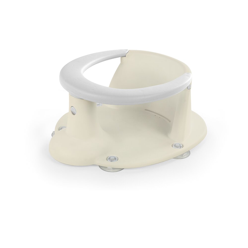 Dolu Nuve Scaun de baie pentru bebelusi design ergonomic greutate suportata 15 kg 6 luni+ bej