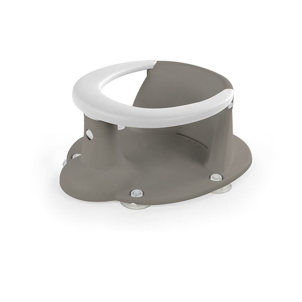 Dolu Nuve Scaun de baie pentru bebelusi design ergonomic greutate suportata 15 kg 6 luni+ gri mat
