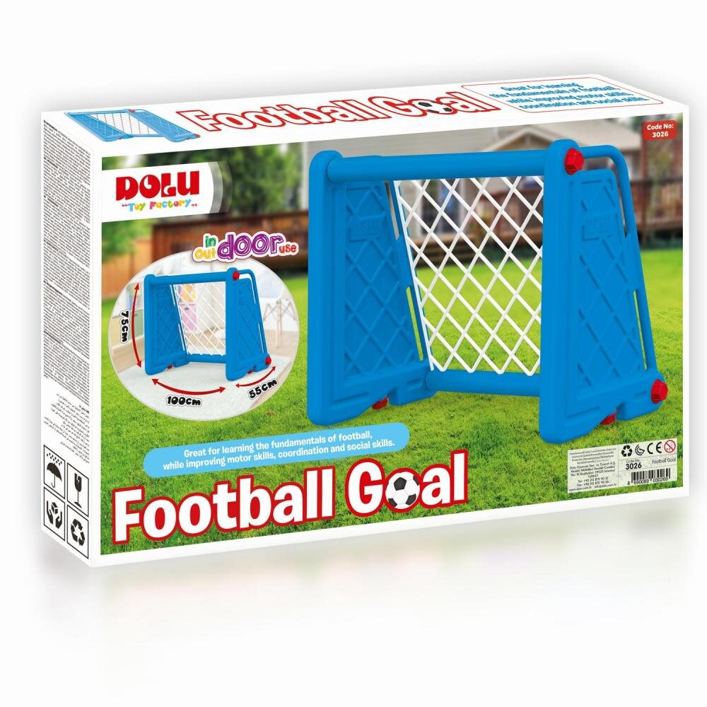 DOLU Poarta fotbal pentru copii albastra