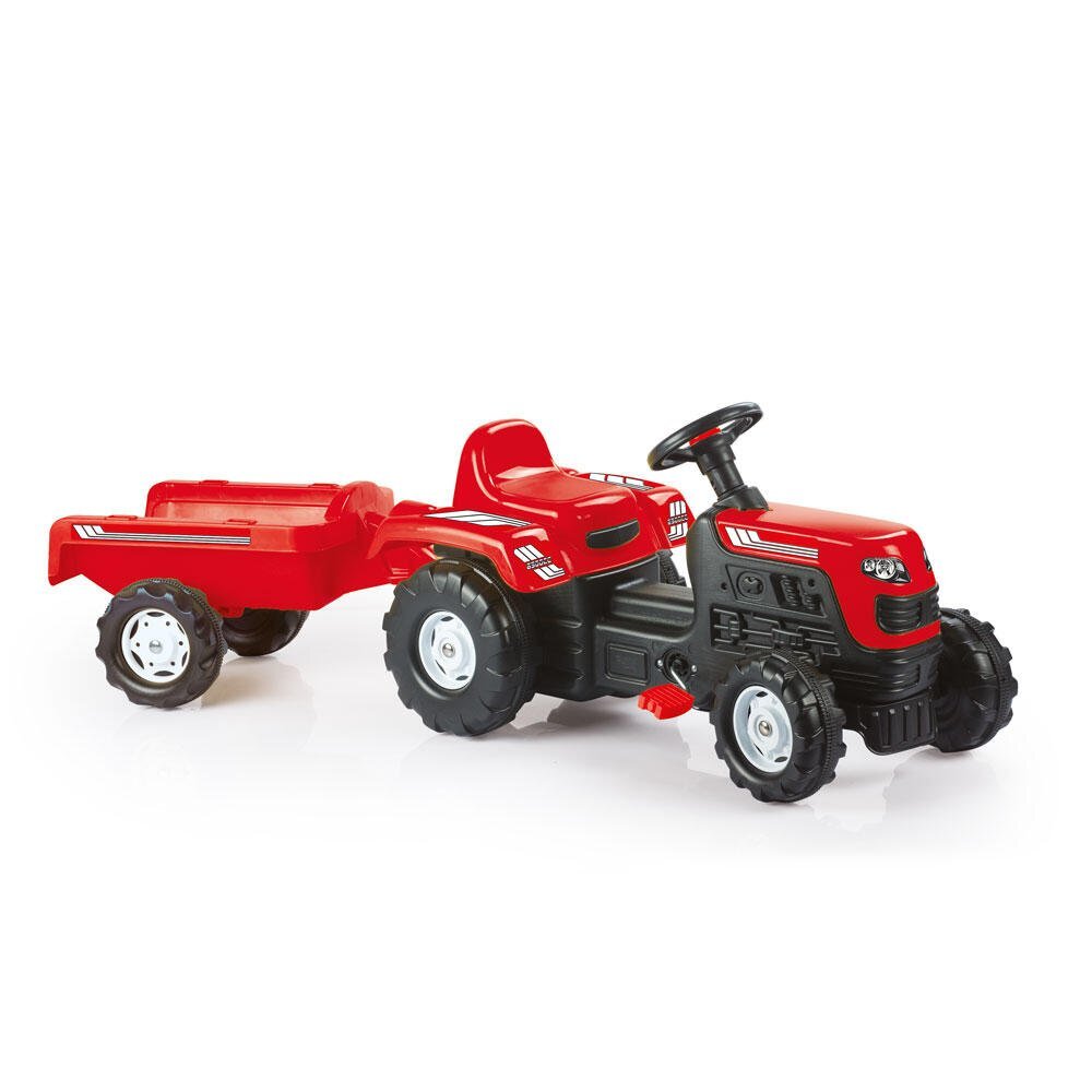 DOLU Primul meu tractor cu remorca Rosu