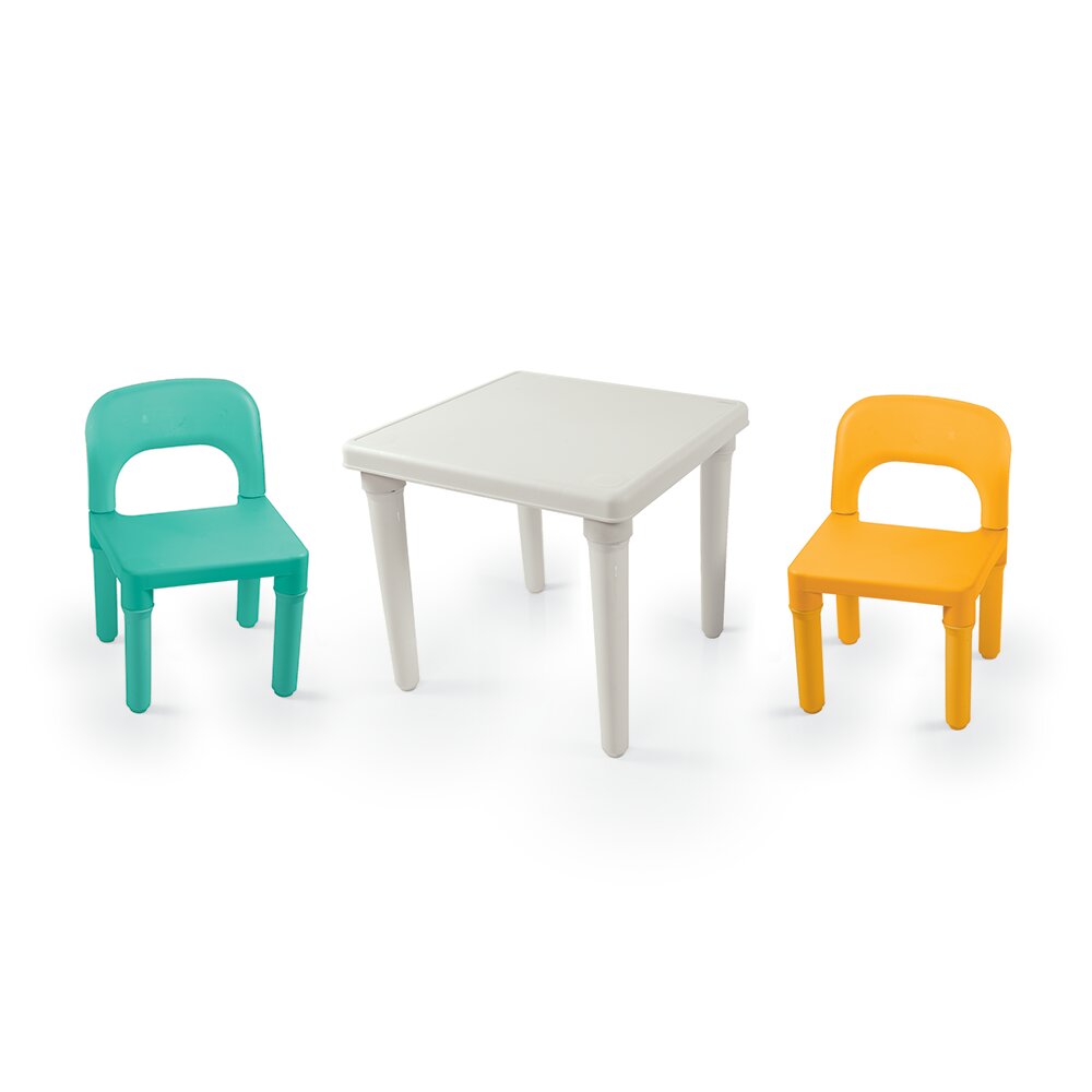 DOLU Set de masa cu scaune pastel