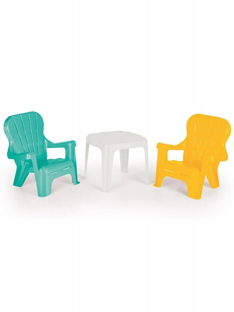 DOLU Set de masa cu scaune pentru copii Pastel