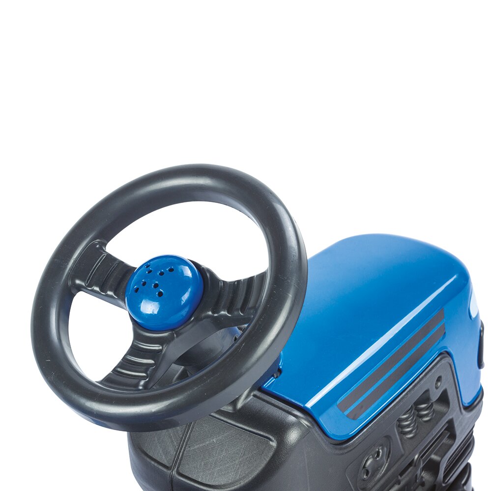 DOLU Tractor cu pedale albastru