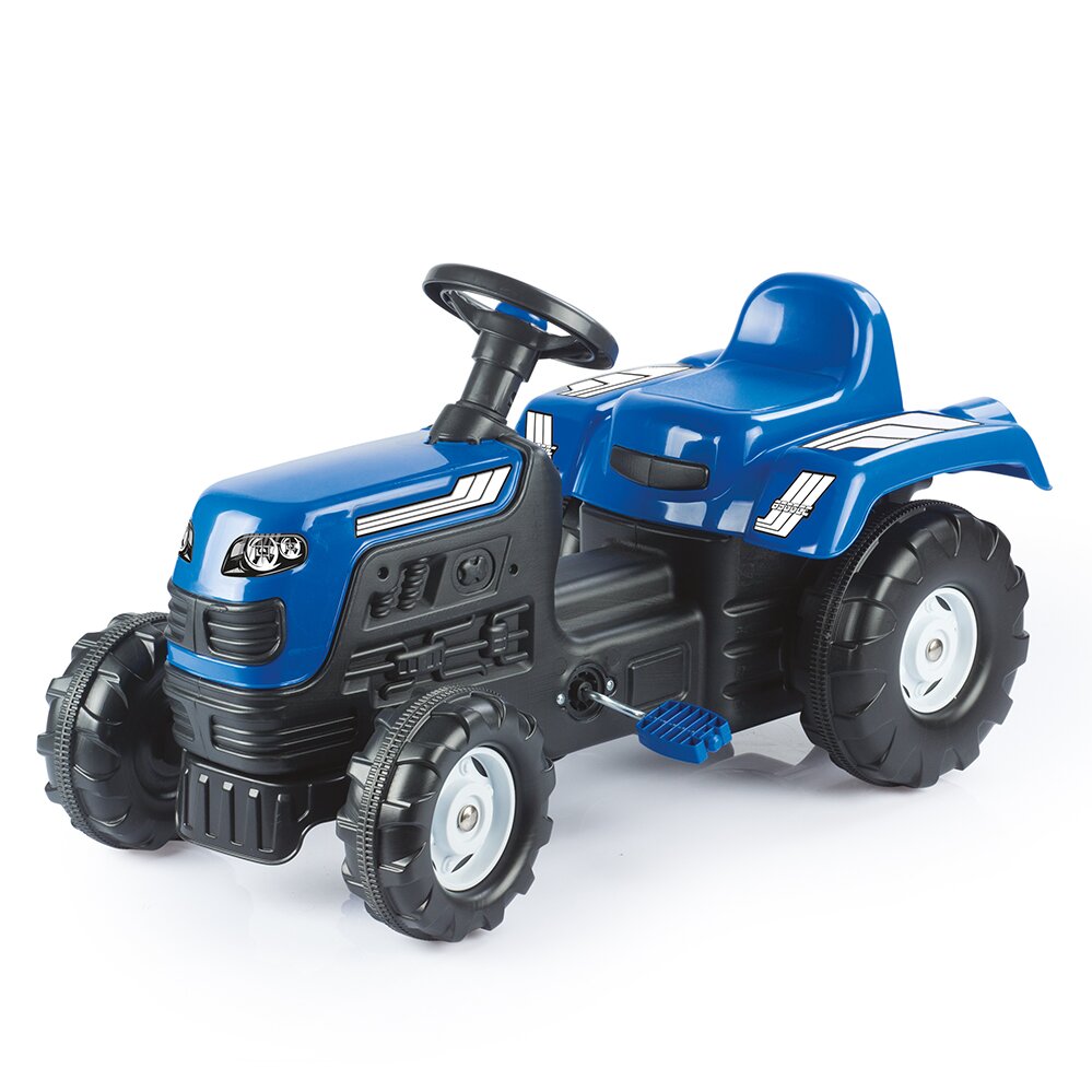 DOLU Tractor cu pedale albastru