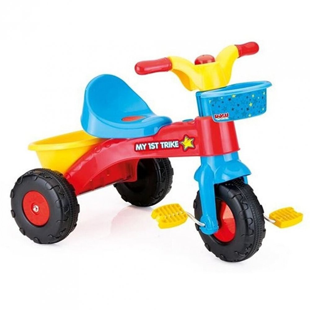 DOLU Tricicleta pentru copii Buclucasa cu pedale claxon greutate maxima suportata 30 kg