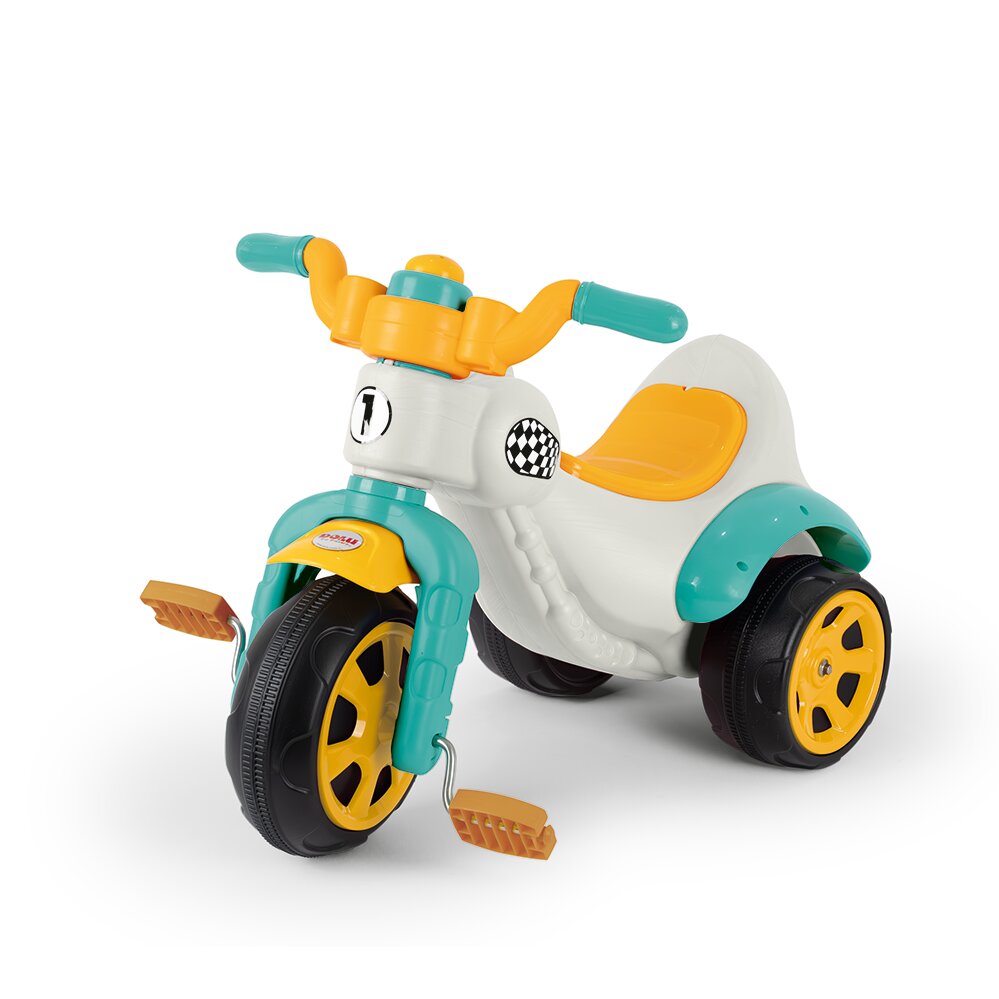 DOLU Tricicleta pentru copii Super bike Pastel