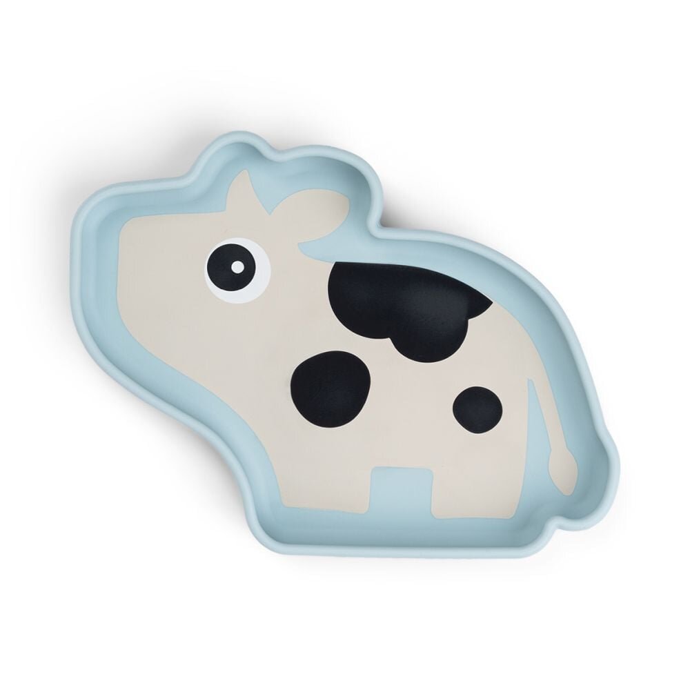 Done by Deer Bol din silicon Stickstay Dotti blue