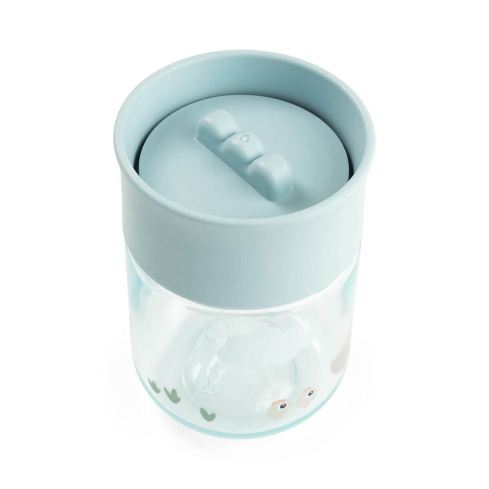 Done by Deer Cana de antrenament 360 Tiny Farm blue 260 ml