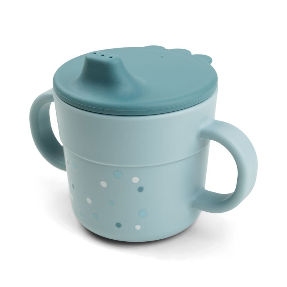 Done by Deer Cana de antrenament Foodie Happy Dots blue