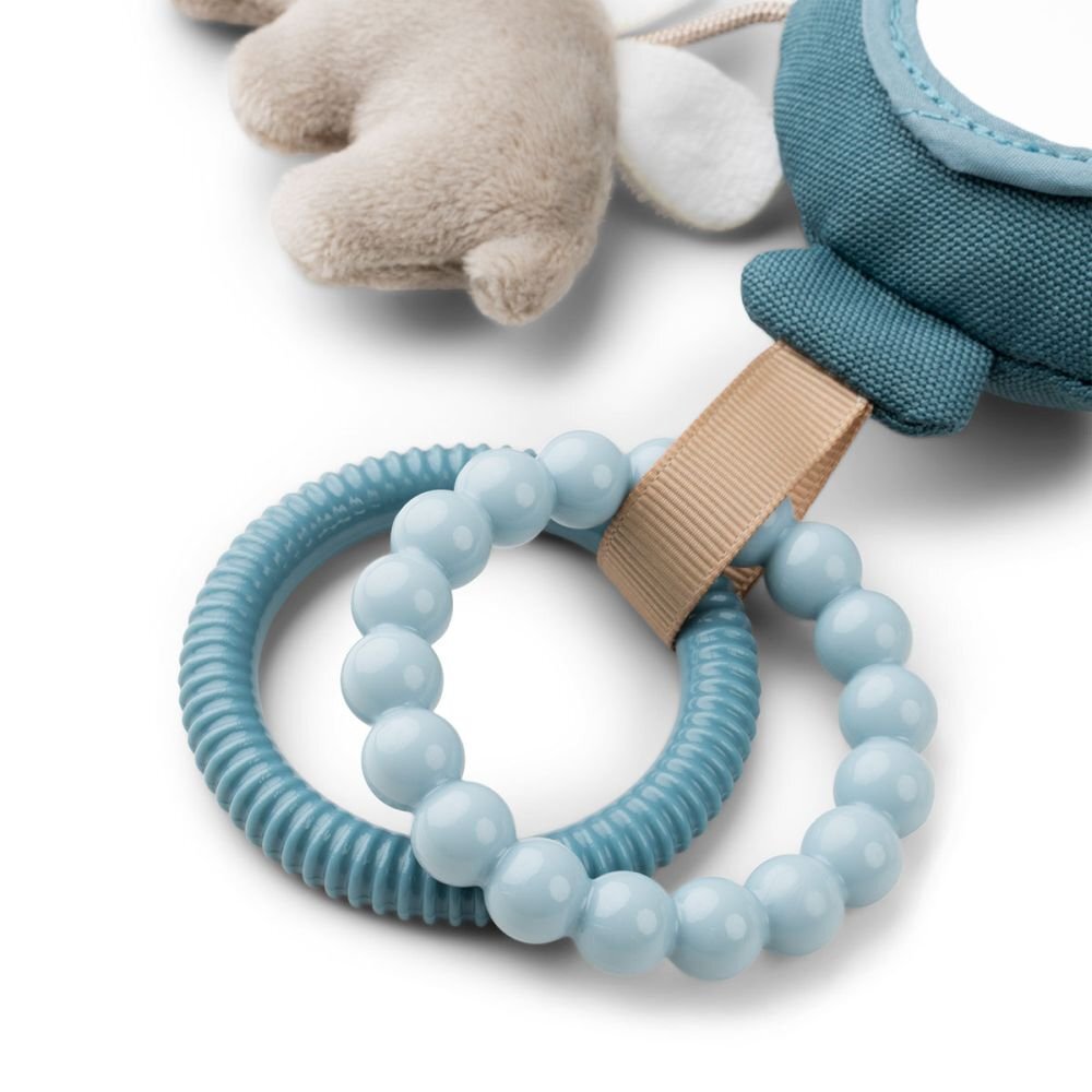 Done by Deer Jucarie cu activitati si oglinda Happy Clouds blue