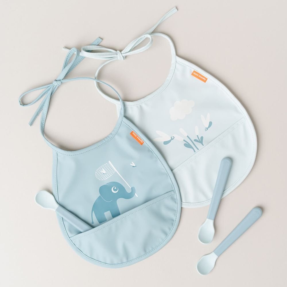 Done by Deer Set 3 lingurite Foodie blue