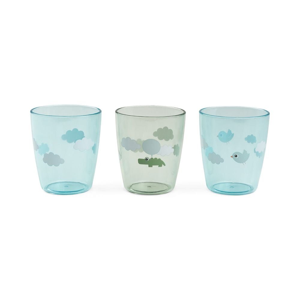Done by Deer Set 3 pahare Yummy Happy Clouds green