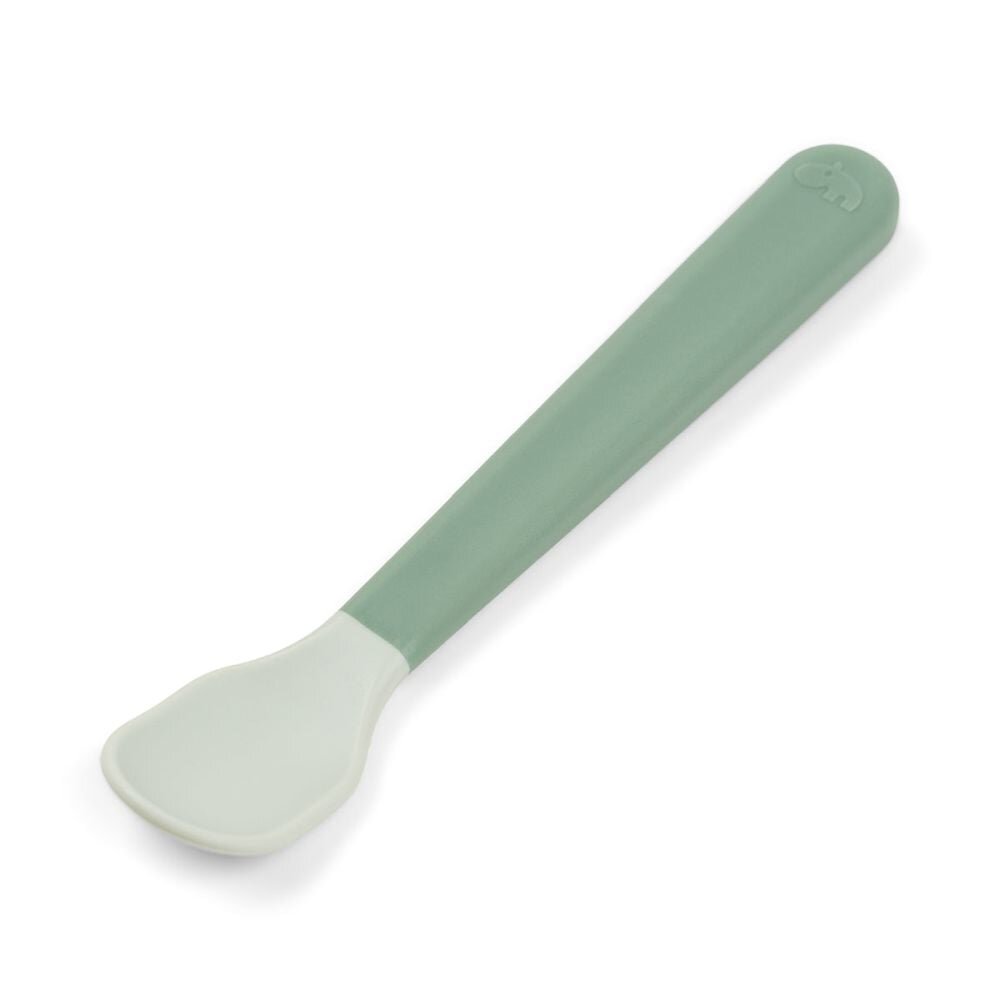 Done by Deer Set pentru primele mese cu ventuza Foodie Happy Clouds Green