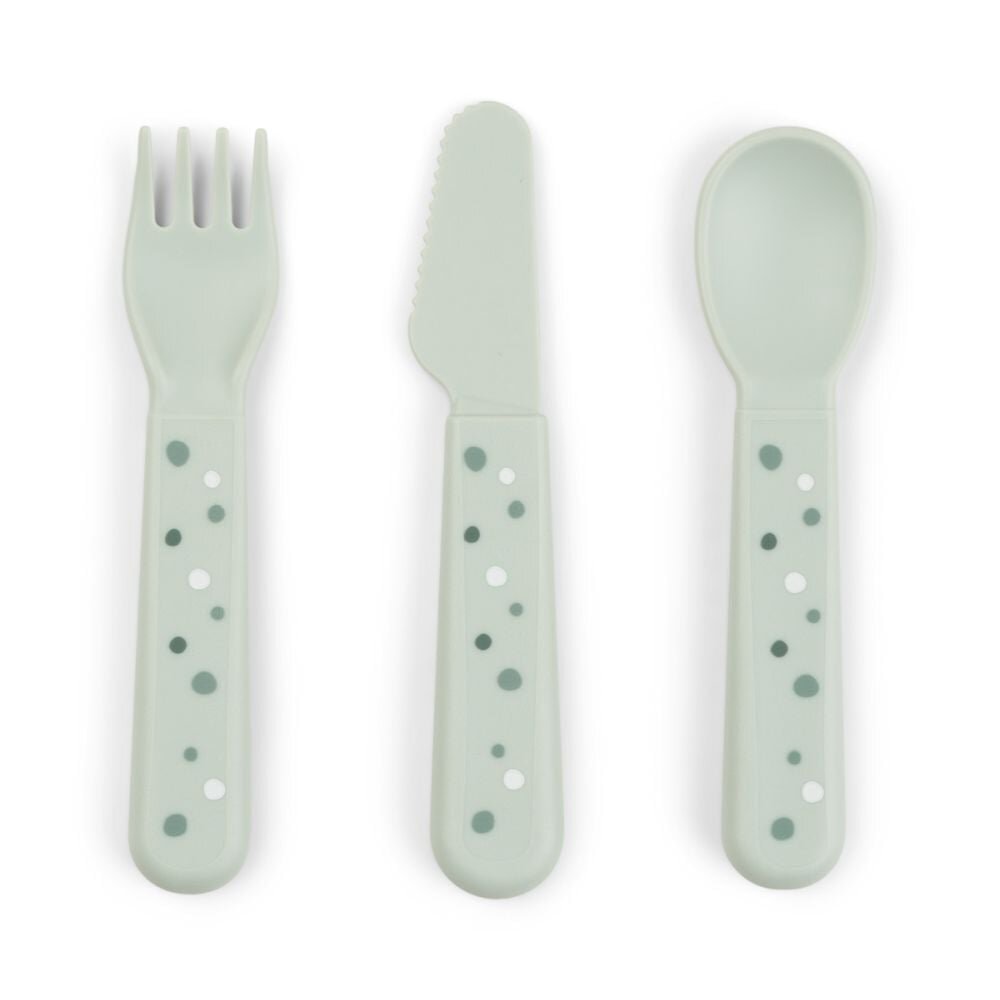 Done by Deer Set tacamuri Foodie Happy Dots green