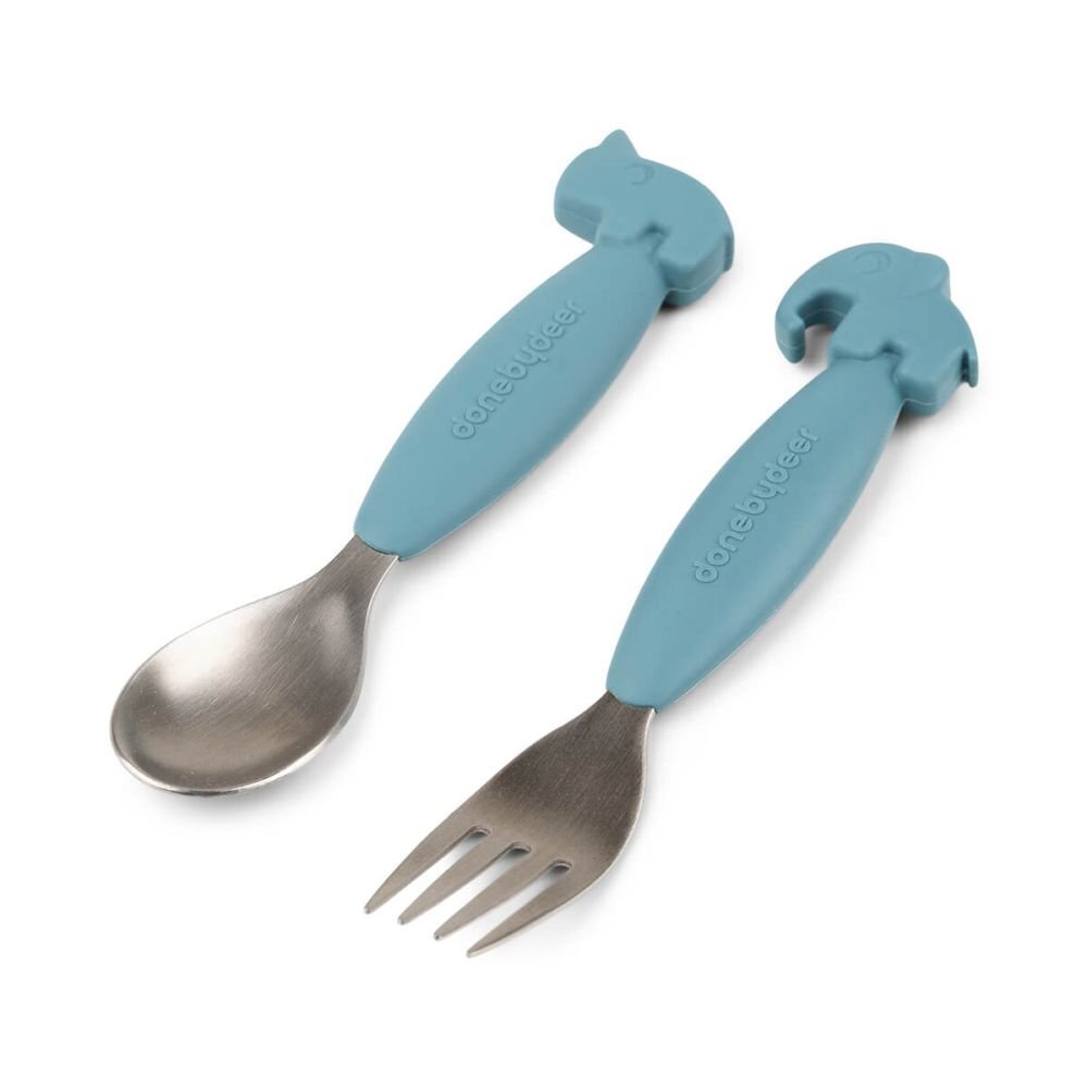 Done by Deer Set tacamuri Friends blue inox