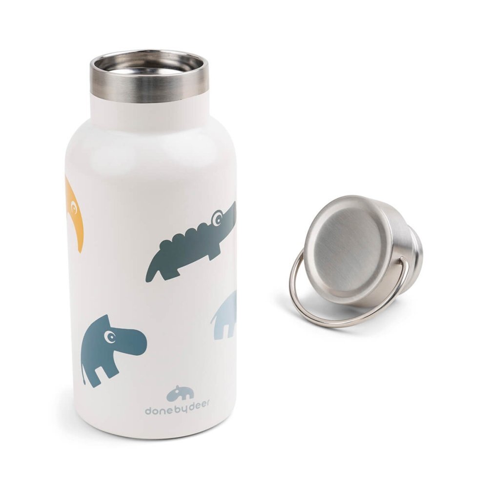 Done by Deer Sticla termos din inox pentru copii Deer Friends Multicolor 350 ml
