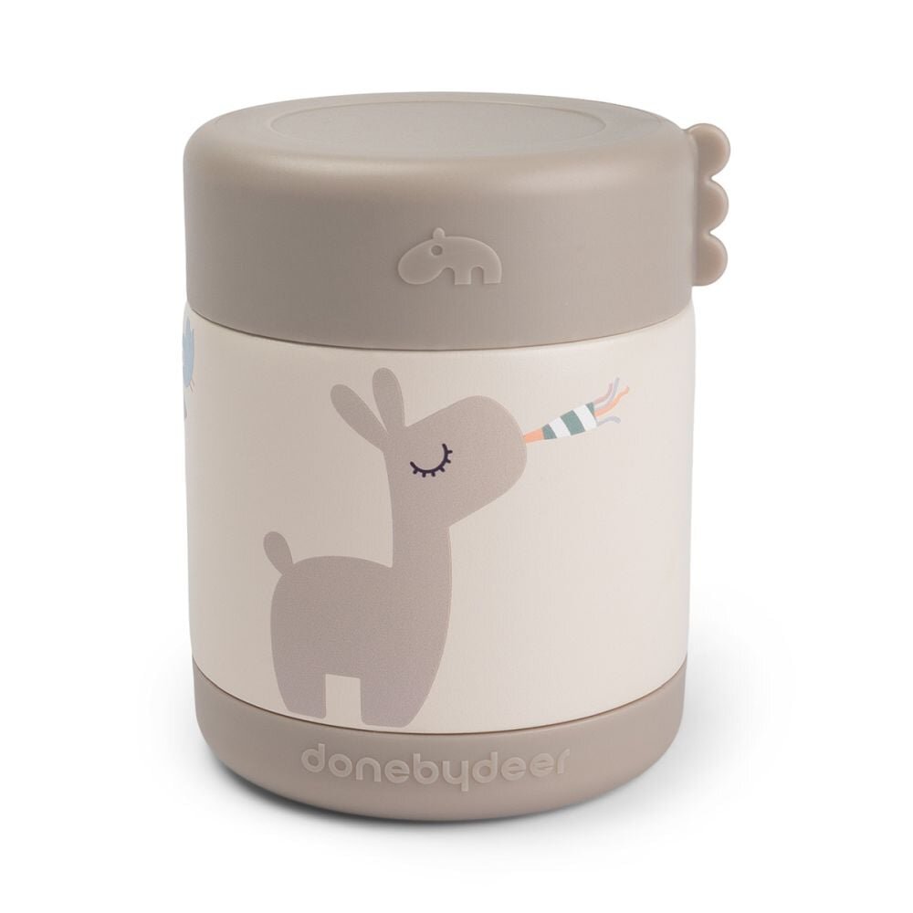 Done by Deer Termos alimente Celebration sand 300 ml