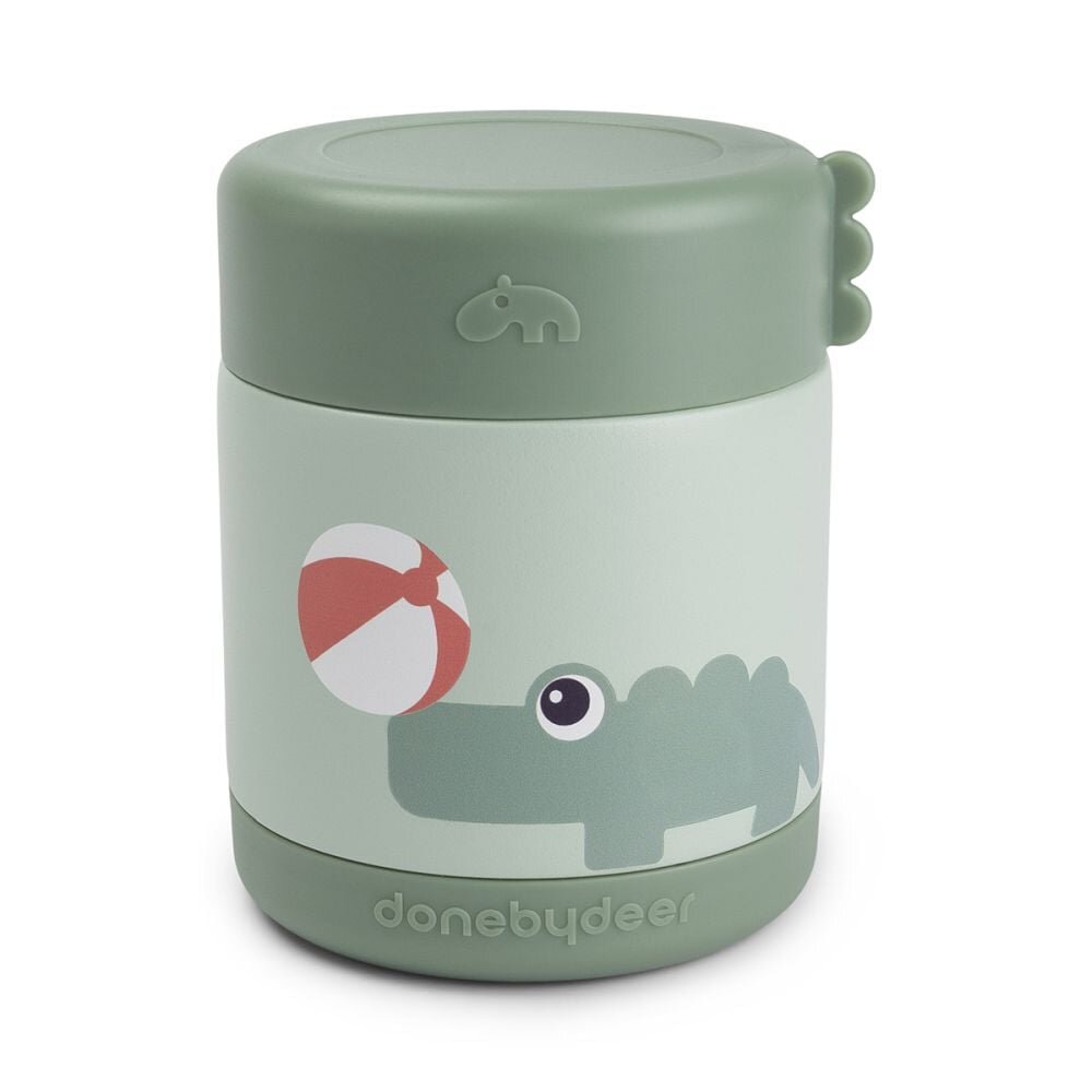 Done by Deer Termos alimente Playground green 300 ml