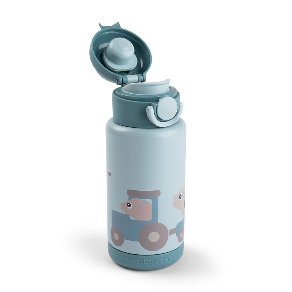Done by Deer Termos Tiny Farm blue 340 ml