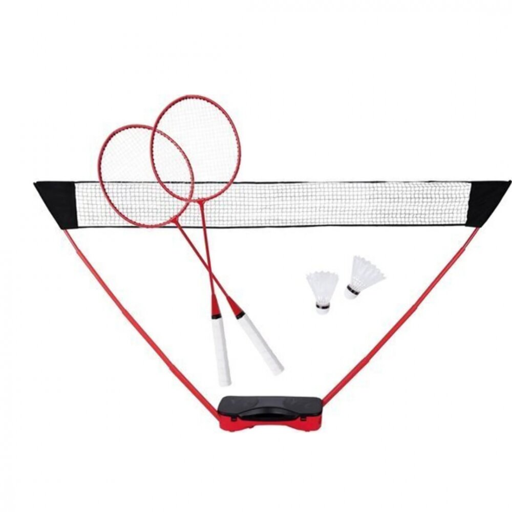 DONNAY Set de badminton cu fileu si 2 rachete