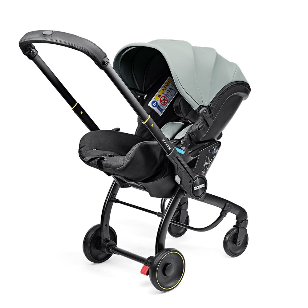 Doona Scoica auto si carucior pentru copii X i-Size Dusty Sage 2 in 1
