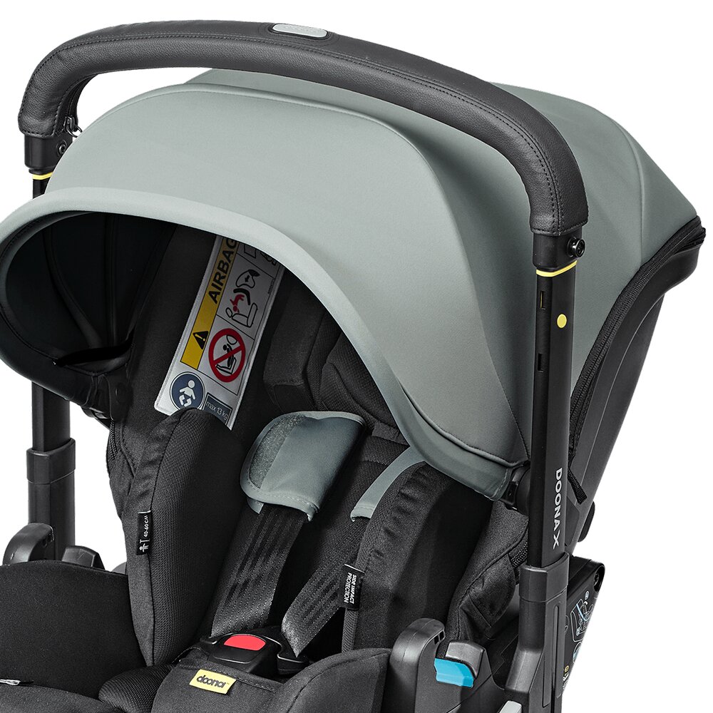 Doona Scoica auto si carucior pentru copii X i-Size Dusty Sage 2 in 1