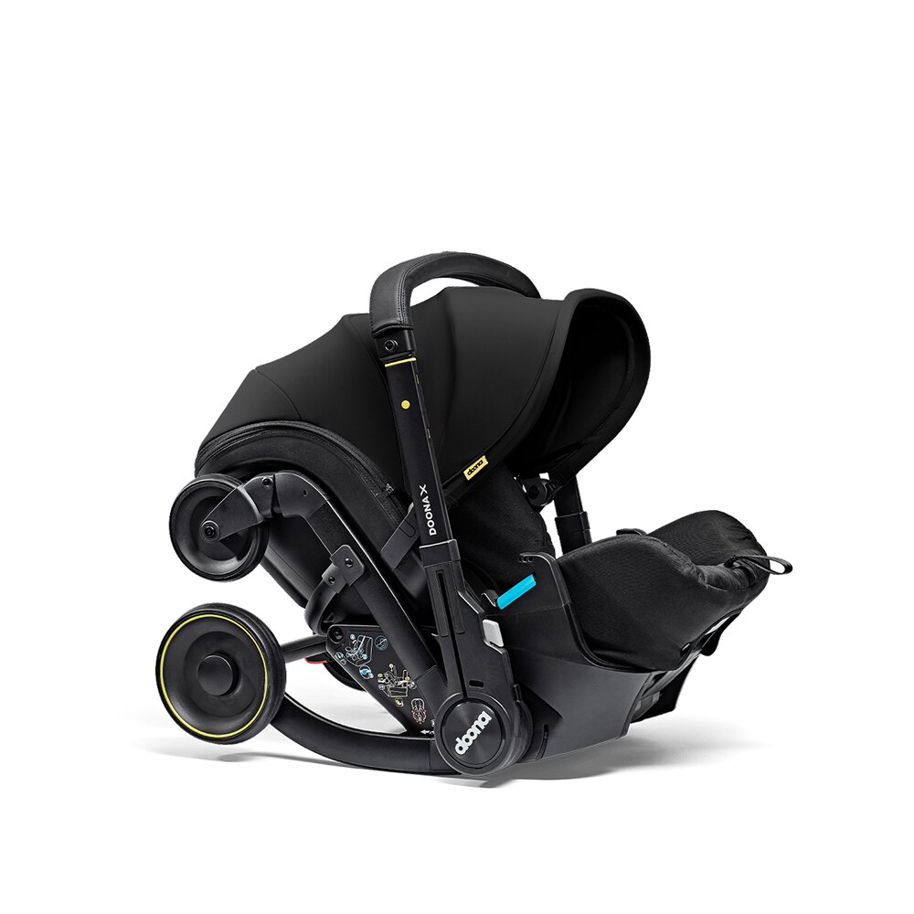 Doona Scoica auto si carucior pentru copii X i-Size Nitro Black 2 in 1