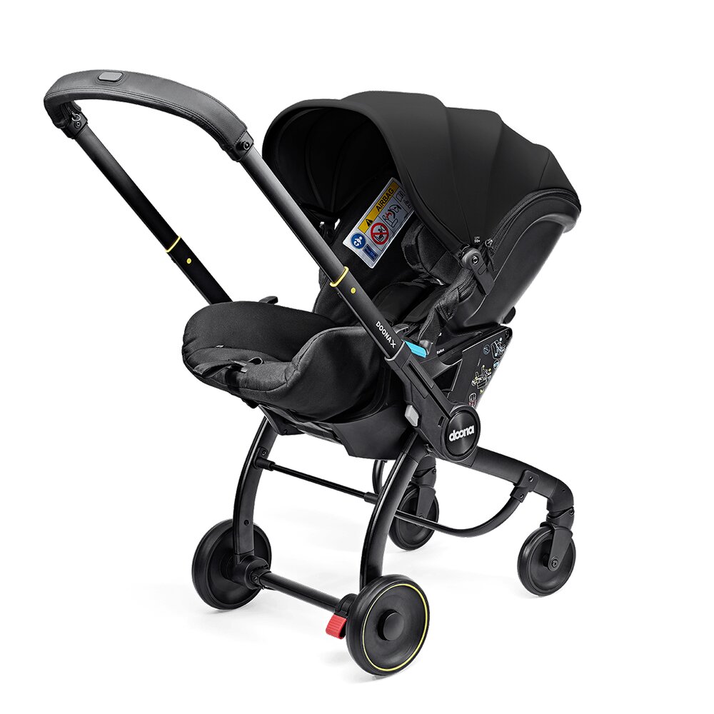 Doona Scoica auto si carucior pentru copii X i-Size Nitro Black 2 in 1