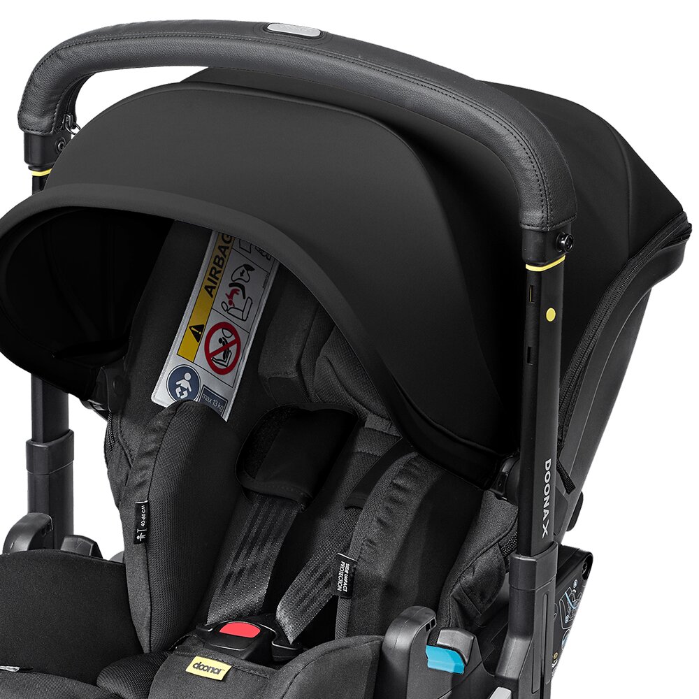 Doona Scoica auto si carucior pentru copii X i-Size Nitro Black 2 in 1