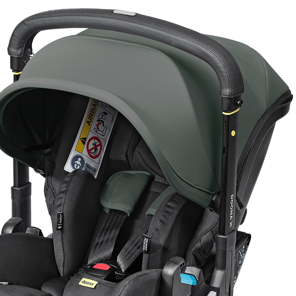 Doona Scoica auto si carucior pentru copii X i-Size Slate Green 2 in 1