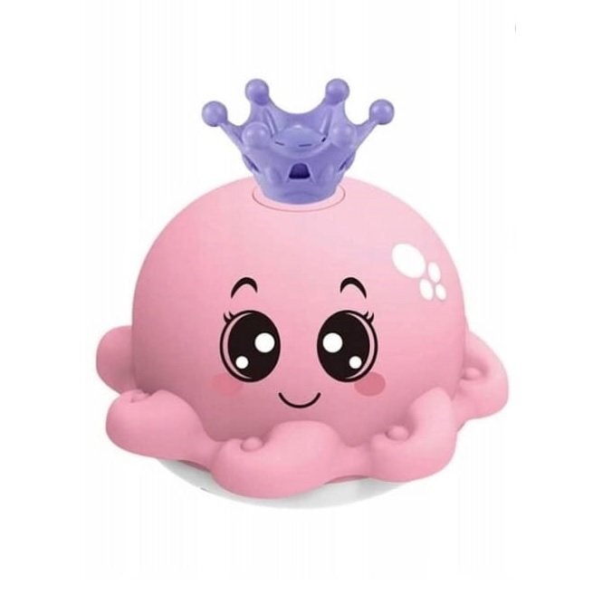 Doris Jucarie de baie fantana arteziana Octopus Roz