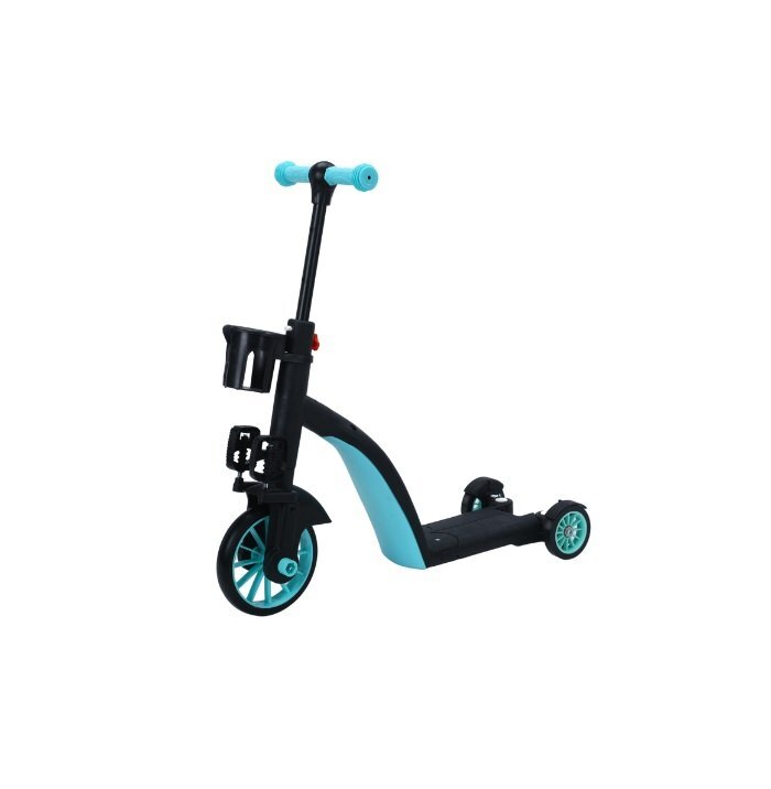 Doris Trotineta multifunctionala 8in1 Albastru tranformabila in tricicletabicicleta echilibrutrotinetaghidon cu inaltime reglabilausor de transformatse adapteaza nevoile in crestere ale copiluluiSarcina admisa 50 kg