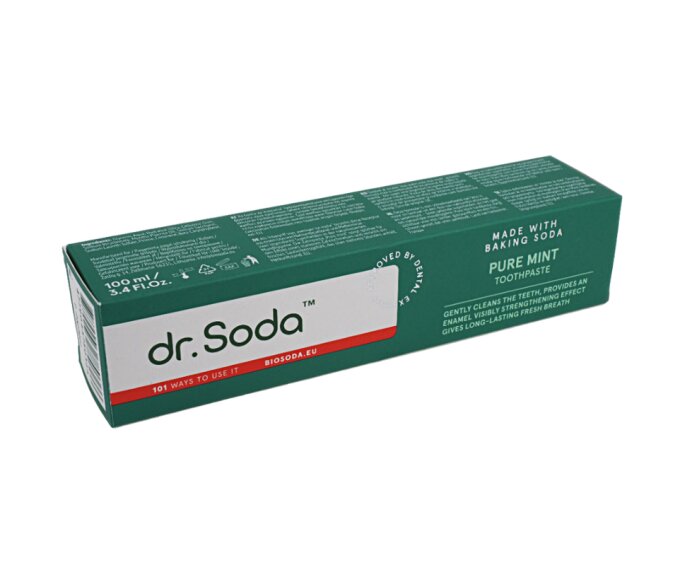 Dr.Soda Pasta de dinti cu bicarbonat de sodiu Pure Mint 100 ml