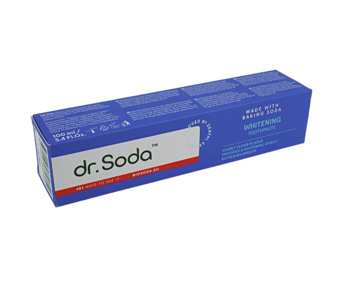 Dr.Soda Pasta de dinti pentru albire cu bicarbonat de sodiu 100 ml