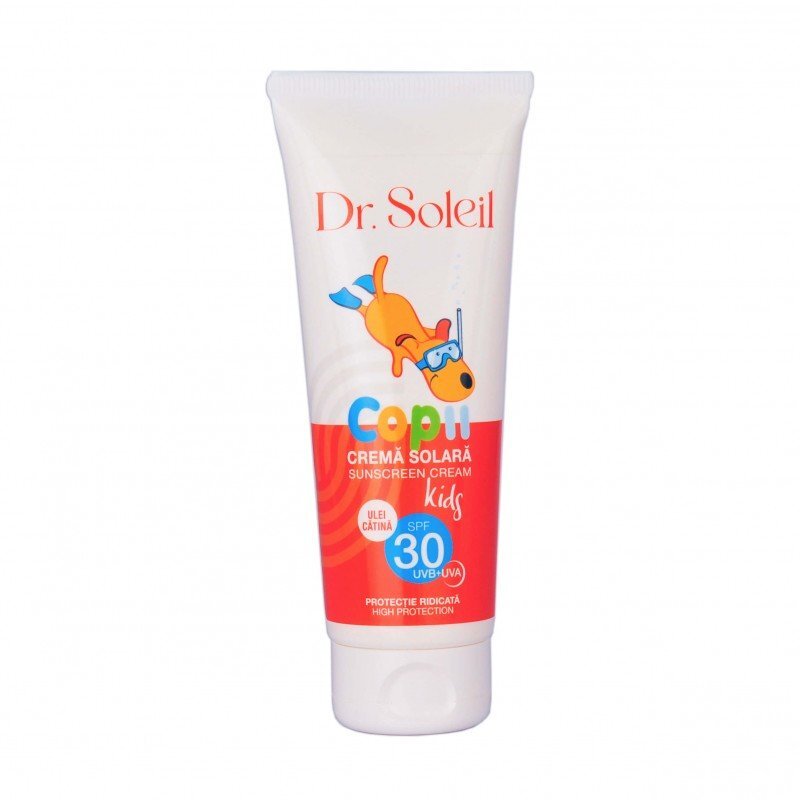 Dr. Soleil Crema protectie solara pentru copii SPF 30 UVAUVB 100ml