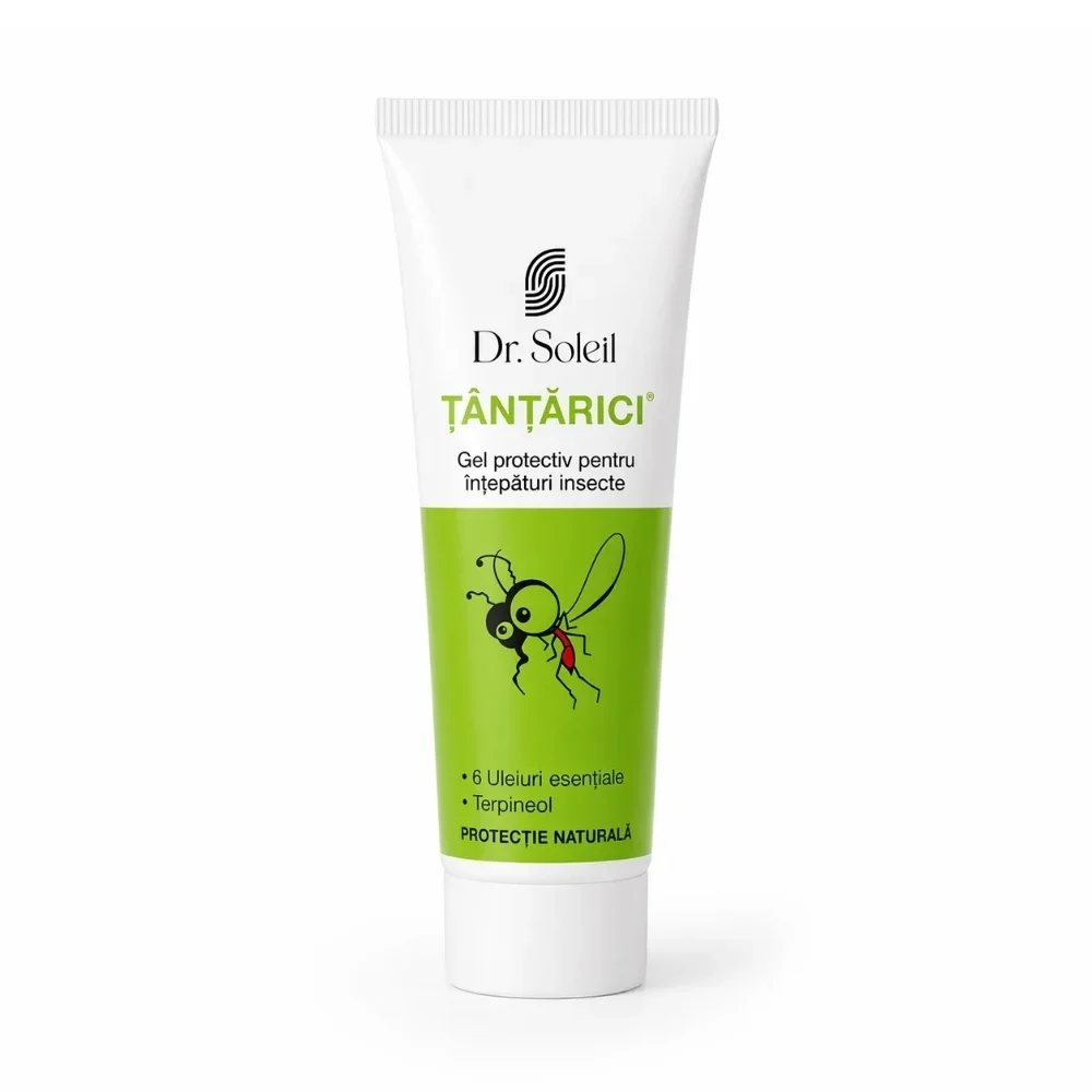 Dr. Soleil Gel protectiv insecte cu 6 uleiuri esentiale Tantarici 50 ml