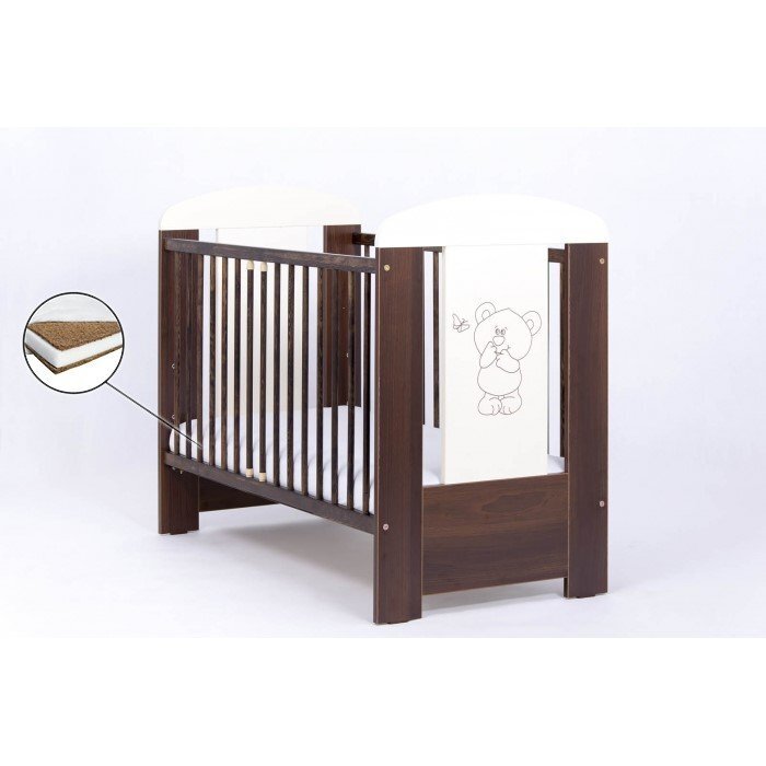 Drewex Patut Bear Wenge + Saltea Cocos 12 cm