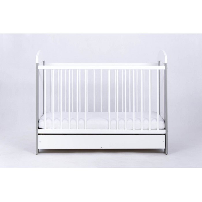 Drewex Patut pentru copii Bear cu sertar Silver