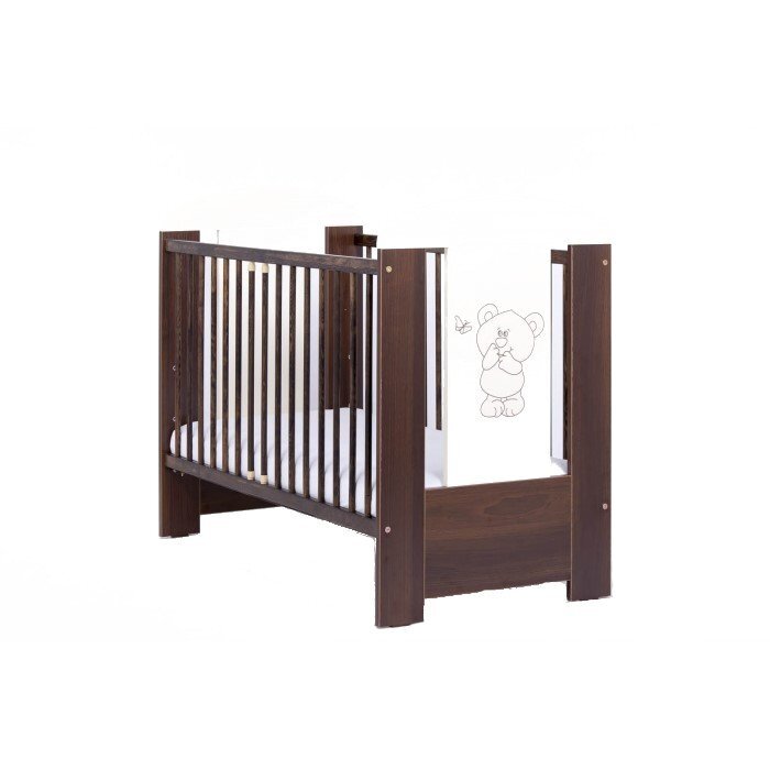 Drewex Patut pentru copii Bear Culisant Wenge