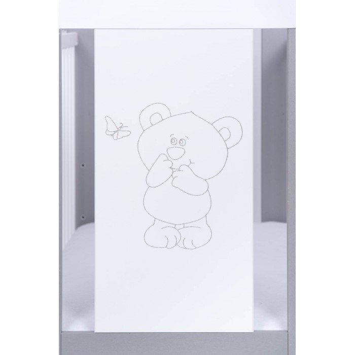 Drewex Patut pentru copii Bear Silver