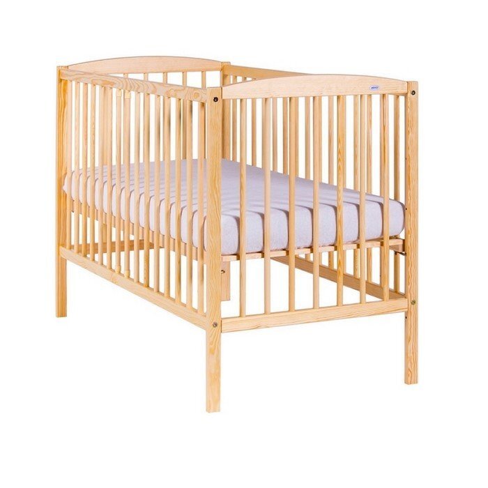 Drewex Patut pentru copii Clasico Natur + Saltea Cocos 8 Cm