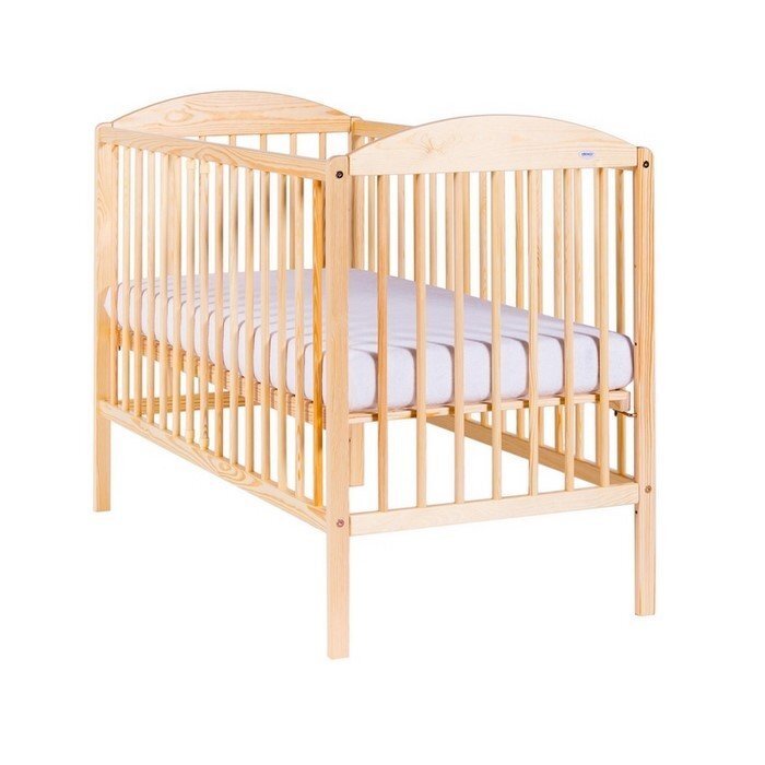Drewex Patut pentru copii Lulaya Natur + Saltea Cocos 10 Cm