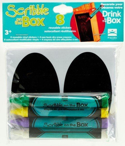 Drink in the box Set de creioane si autocolante pentru Cana